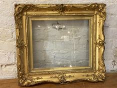 A 19thc gilt frame (internal: 46cm x 39cm)