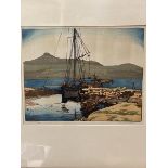 Helen G. Stevenson, In Brodick Bay, print 13/50, signed in pencil, paper label verso (24cm x 30cm