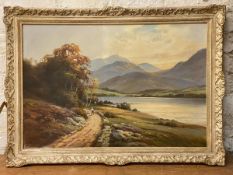 W. McGregor, Sunrise Loch Lomond, oil, signed bottom left