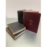 An Encyclopedia Britanica 13th Edition volume 1 AAL-EYE and volume 2 FAB-OYA, Holy Bible c1820