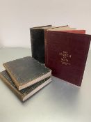 An Encyclopedia Britanica 13th Edition volume 1 AAL-EYE and volume 2 FAB-OYA, Holy Bible c1820