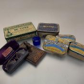 A group of three Allenbury's glycerine and black currant pastels, Robert Jamieson & Co Edinburgh