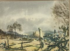 Alex McPherson, Morning Sunshine, watercolour, signed bottom left, inscribed verso, Society of