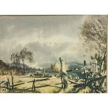 Alex McPherson, Morning Sunshine, watercolour, signed bottom left, inscribed verso, Society of