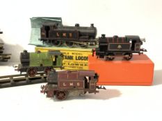 Model railway interest: A Bassett-Lowke 'O' gauge scale model Six couple tank locomotive, in