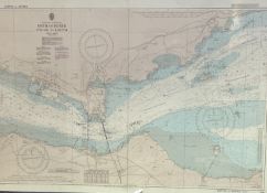 A 1975 map, published by Tauntom, by Rear Admiral D W Haslam, Hygrogripher of the Navy, Firth of the