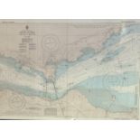 A 1975 map, published by Tauntom, by Rear Admiral D W Haslam, Hygrogripher of the Navy, Firth of the