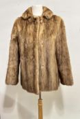 A John Logan of Glasgow lady's light ranch mink jacket complete with collar and slash pockets to