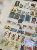 A mixed box of stamps, quantities of New Zealand, Austrailia etc, mint UK no tiled, 1990s period, 17