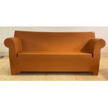 Philipe Stark for Kartell, A Bubble Club sofa, with makers mark under, H78cm, W190cm, D70cm
