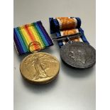 A WWII General Service medal, presented to Private T Coates MGC, complete with ribbons, reference