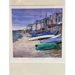 Jan Fisher, High and Dry Lower Largo, print, 54/100, signed in pencil bottom right, (excluding frame