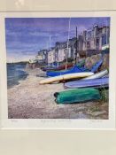 Jan Fisher, High and Dry Lower Largo, print, 54/100, signed in pencil bottom right, (excluding frame