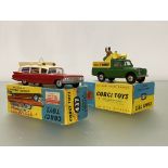 Corgi toys, a number 437 Superior Ambulance die cast model, in original box, together with a