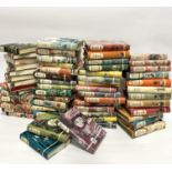 Fifty eight mid century Book Club novels with decorative original dust jackets including works by