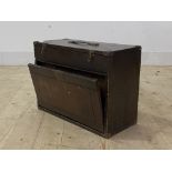 A machinists fitted tool chest, mid 20th century, containing a large quantity of taps, dies,