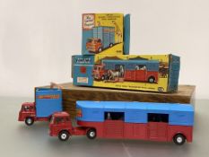 Corgi Toys, a number 503 Chipperfields Circus Giraffe transporter die cast model, complete with