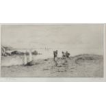 Jackson Simpson, (Scottish: 1893-1963), Braehead, drypoint, signed in pencil bottom right and