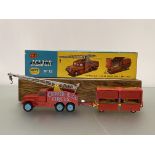 Corgi Toys, a G/S number 12 Chipperfields Circus crane truck and cage die cast model, in original