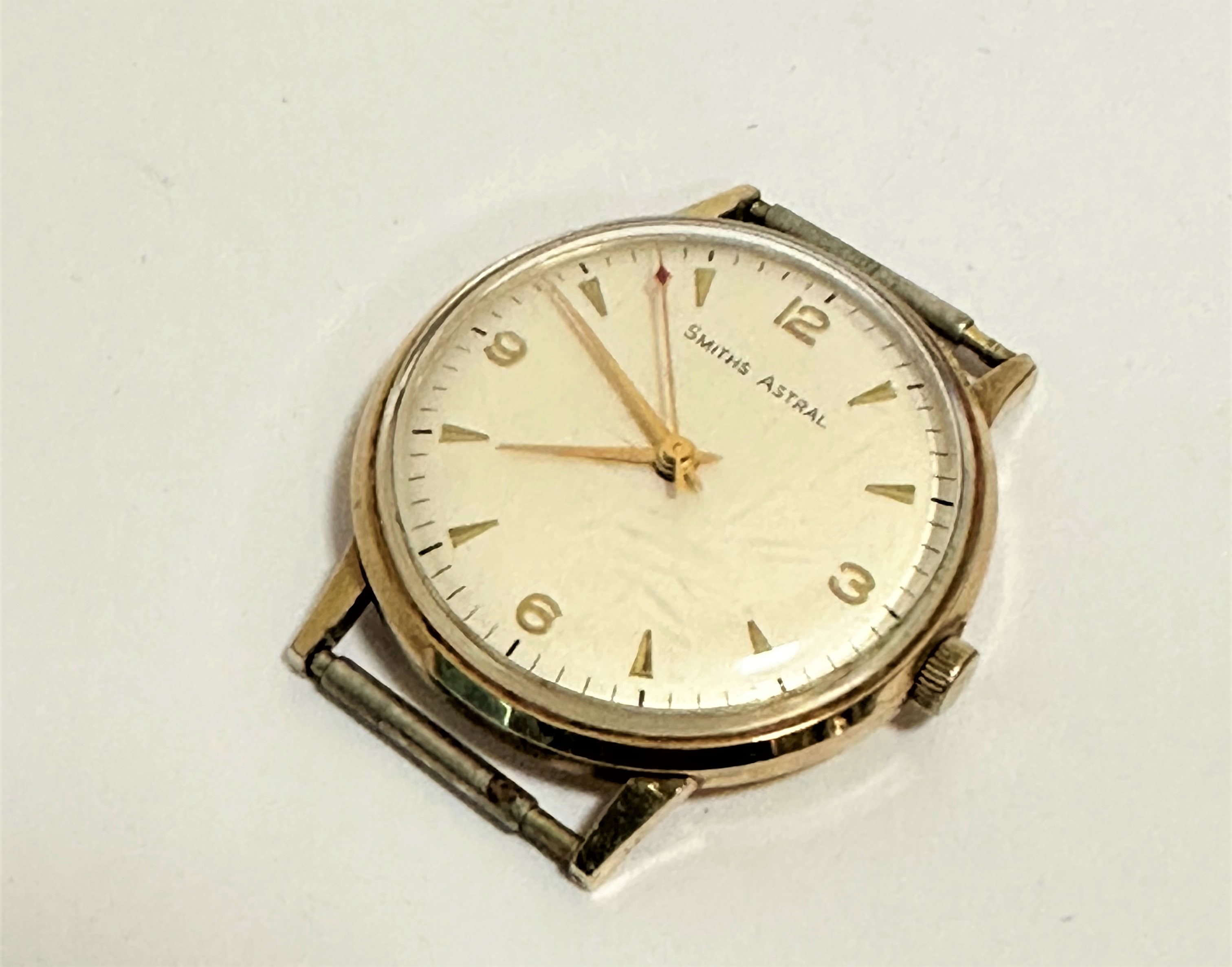 A gentleman's Smith's Astral 9ct gold presentation watch, presented by British Railways TB Anderson,