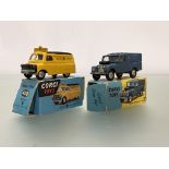 Corgi Toys, a number 351 Land Rover R.A.F. vehicle die cast model, in original box, together with