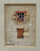 Leonard Grey RSW, (Scottish: 1925-2019) Windows Dordogne, watercolour, signed bottom left, paper