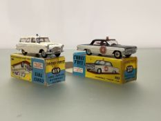 Corgi Toys, a number 419 Ford Zephyr Motorway Patrol Vehicle die cast model, in original box,