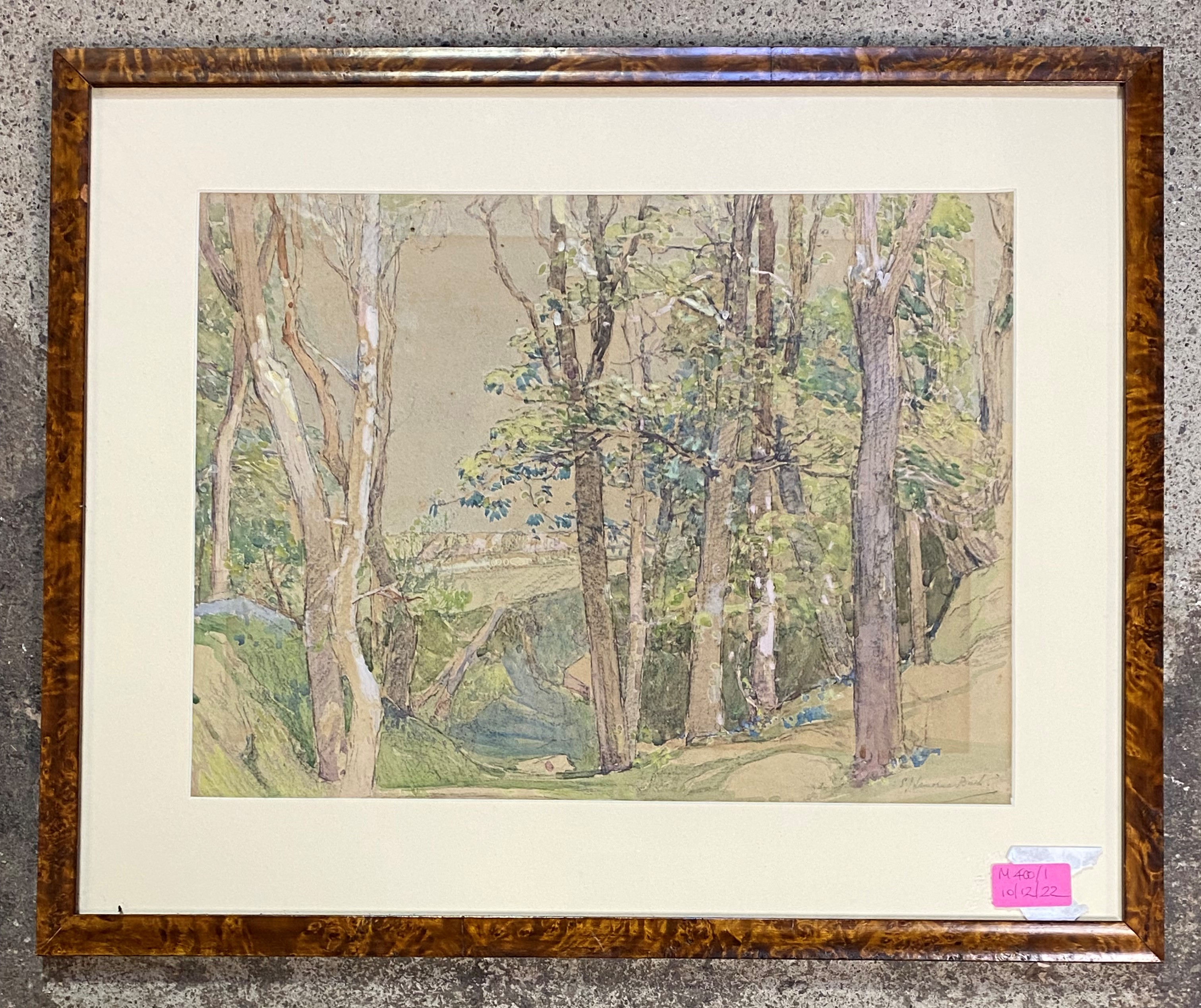 • Samuel John Lamorna Birch R.A., R.W.S. (British, 1869-1955), "May Morning iu Lamorna Woods" ( - Image 2 of 3