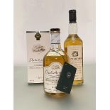 Two bottles of Single Highland Malt Scotch Whisky: Dalwhinnie, 15 years old, 70cl, 43% vol.,