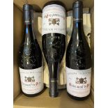 Two boxes, each of six bottles of 2016 Chateauneuf du Pape, Domaine La Boutiniere, 14.5%, 750ml. (