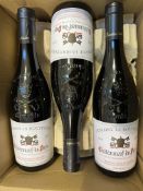 Two boxes, each of six bottles of 2016 Chateauneuf du Pape, Domaine La Boutiniere, 14.5%, 750ml. (