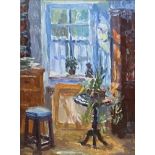 •Mary Nicol Neill Armour R.S.A., R.S.W. (Scottish, 1902-2000), "Studio Window", signed lower