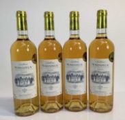 Wine - four bottles, Chateau Monbazillac 2005