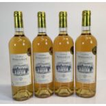 Wine - four bottles, Chateau Monbazillac 2005