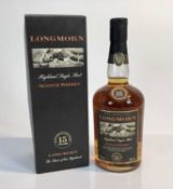 Whisky - one bottle, Longmorn 15 year old, in card box