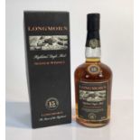 Whisky - one bottle, Longmorn 15 year old, in card box