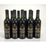 Sherry - nine half bottles, Harvey's Bristol Reserve, bottled 1993