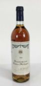 Sauternes - one bottle, Baron Philippe De Rothschild 1986