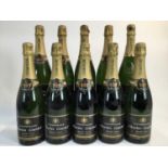 Champagne - ten bottles, Charles Courbet Speciale Cuvee