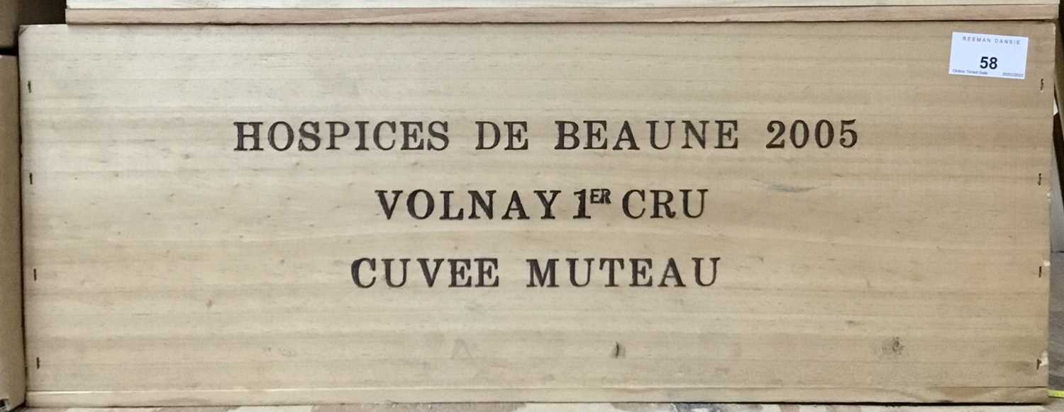 Wine - twelve bottles, Volnay Premier Cru General Muteau 2005