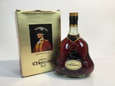 Cognac - one bottle, Hennessy X.O, boxed