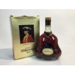Cognac - one bottle, Hennessy X.O, boxed