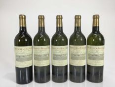 Wine - five bottles, Domaine De Chevalier Leognan Blanc 2004, owc