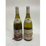 Wine - two bottles, Domaine Bouchard Pere & Fils Montrachet 2000