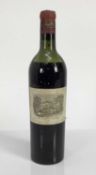 Wine - one bottle, Chateau Lafite Rothschild 1953