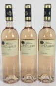 Rose, fifteen bottles, Chateau D'Ollieres 2020, original card boxes