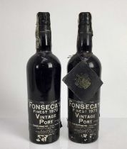 Port - two bottles Fonseca's 1970 Vintage Port