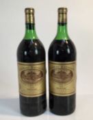 Wine - two magnums, Chateau Batailley Grand Cru Classe Pauillac 1978