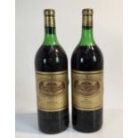 Wine - two magnums, Chateau Batailley Grand Cru Classe Pauillac 1978