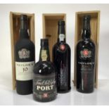 Port - three bottles, Taylor's, each owc, together with a bottle of ruby port (4)